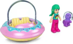 Mattel Polly Pocket Puppe Mit Auto Donut