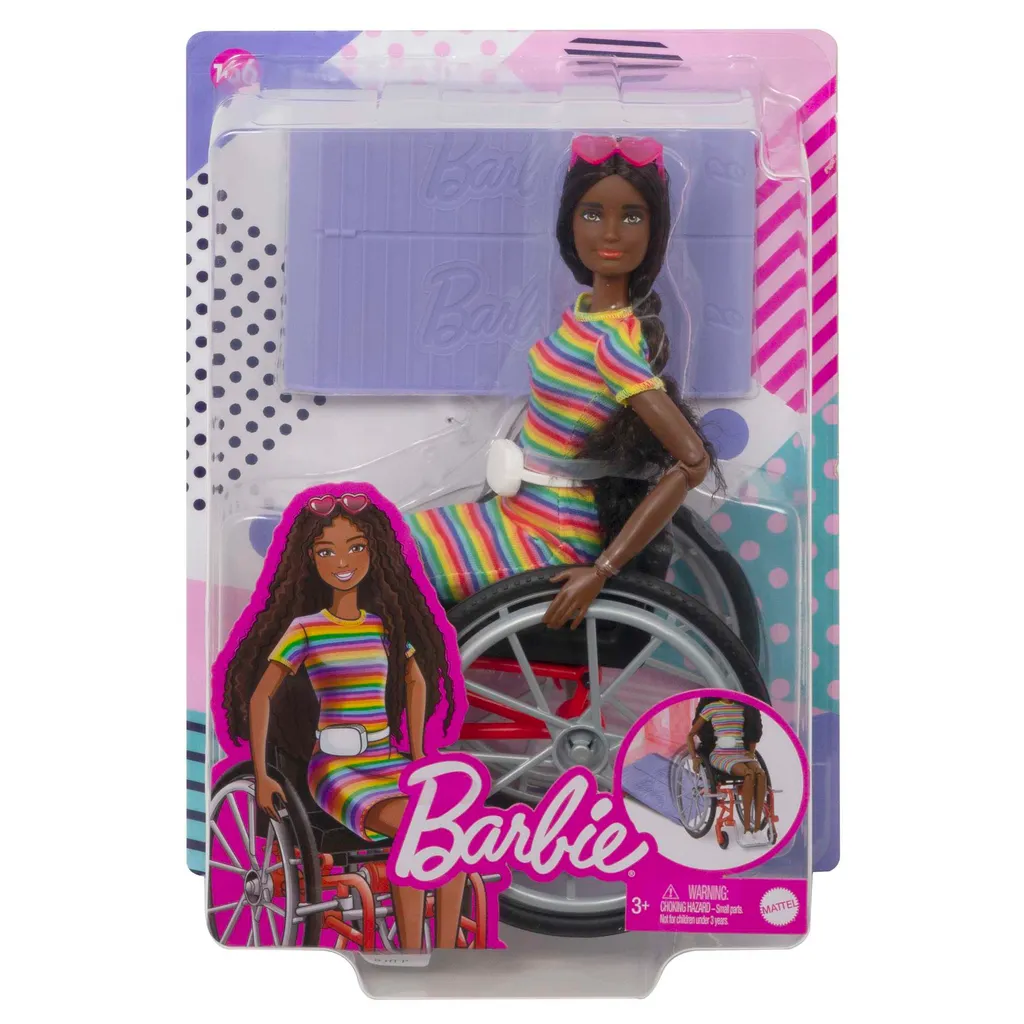 Barbie Fashionistas Puppe Mit Rollstuhl, Anziehpuppe, Modepuppe 8 Barbie Fashionistas Puppe Mit Rollstuhl, Anziehpuppe, Modepuppe – Bild 6