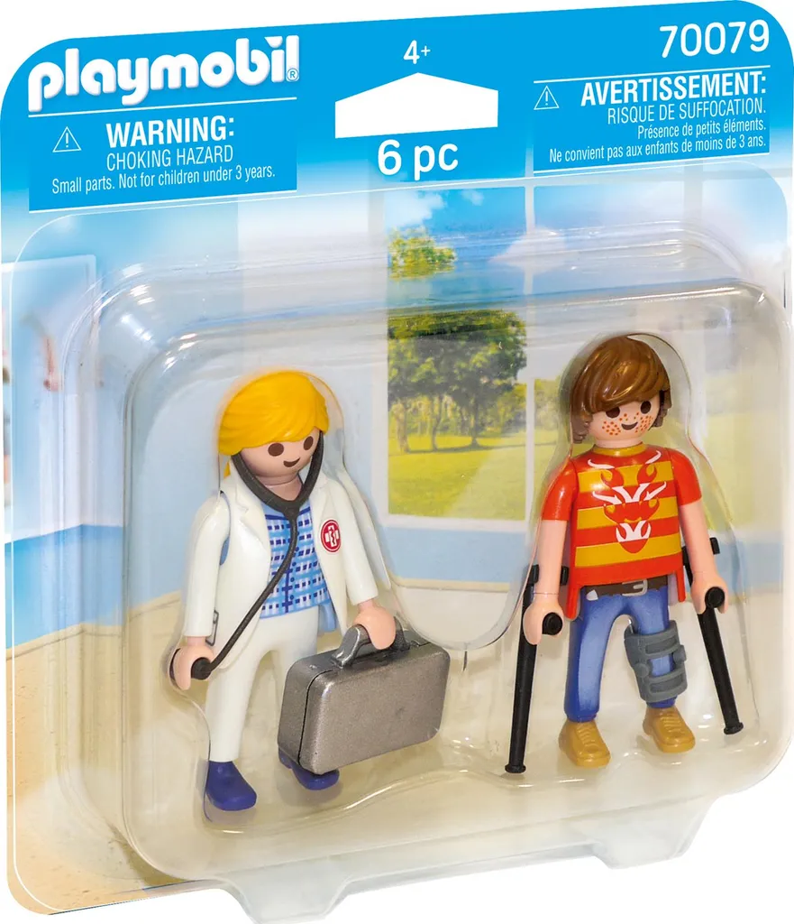 PLAYMOBIL DuoPack Ärztin Und Patient, 70079 3 PLAYMOBIL DuoPack Ärztin Und Patient, 70079