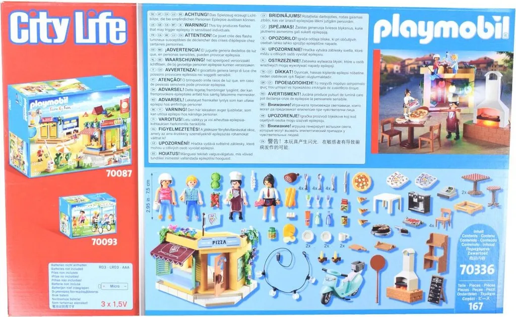PLAYMOBIL 70336 City Life Pizzeria Mit Gartenrestaurant 8 PLAYMOBIL 70336 City Life Pizzeria Mit Gartenrestaurant – Bild 6