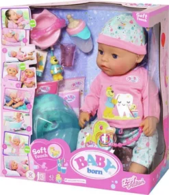 Zapf Creation Zapf 827086 - BABY Born - Soft Touch Badepuppe 43 Cm Mit Zubehör