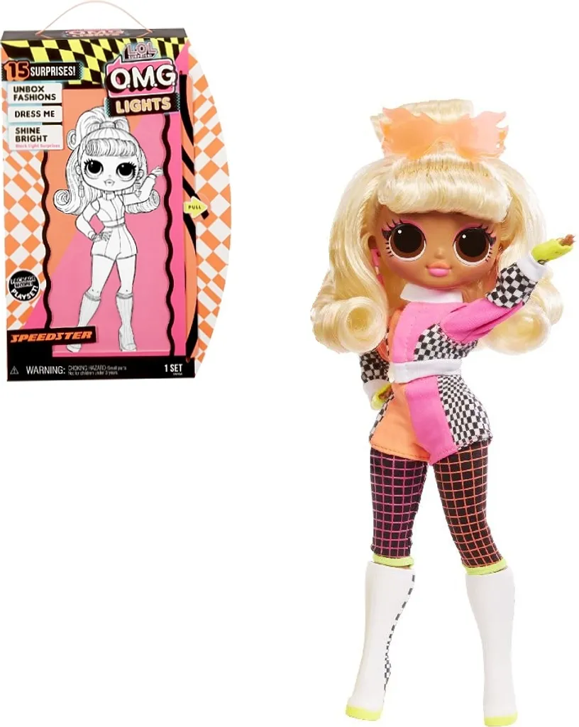 MGA Entertainment L.O.L. Surprise! O.M.G. Doll Lights SPEEDSTER 11 MGA Entertainment L.O.L. Surprise! O.M.G. Doll Lights SPEEDSTER – Bild 9