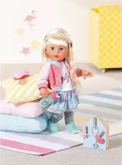 Zapf Creation BABY Born 11406177 Soft Touch Sister Blond 43 Cm - -Kinderspielzeug Rabatte d114339adadc210bb53263c9e5682791