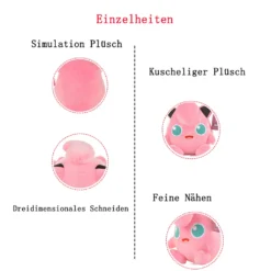 Kuscheltiere Pokémon Plüsch Figur (25cm) - Charakter: Fette - Stofftier Geschenke Für Kinder -Kinderspielzeug Rabatte d207c95b3091fa358d0061be909d7d9e