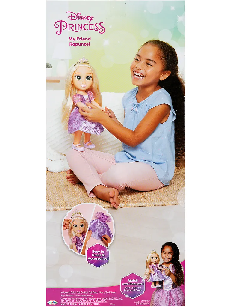 Jakks Pacific Spielwaren Disney Princess Rapunzel Spielpuppe 35 Cm Stehpuppen Puppen Großpuppen Spielzeugknaller 4 Jakks Pacific Spielwaren Disney Princess Rapunzel Spielpuppe 35 Cm Stehpuppen Puppen Großpuppen Spielzeugknaller – Bild 2
