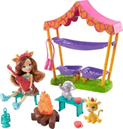 Enchantimals Savannen-Pyjamaparty Spielset Mit Griselda Giraffe Puppe -Kinderspielzeug Rabatte d2c3c7db7633c6e7ab32be5b1427fd14