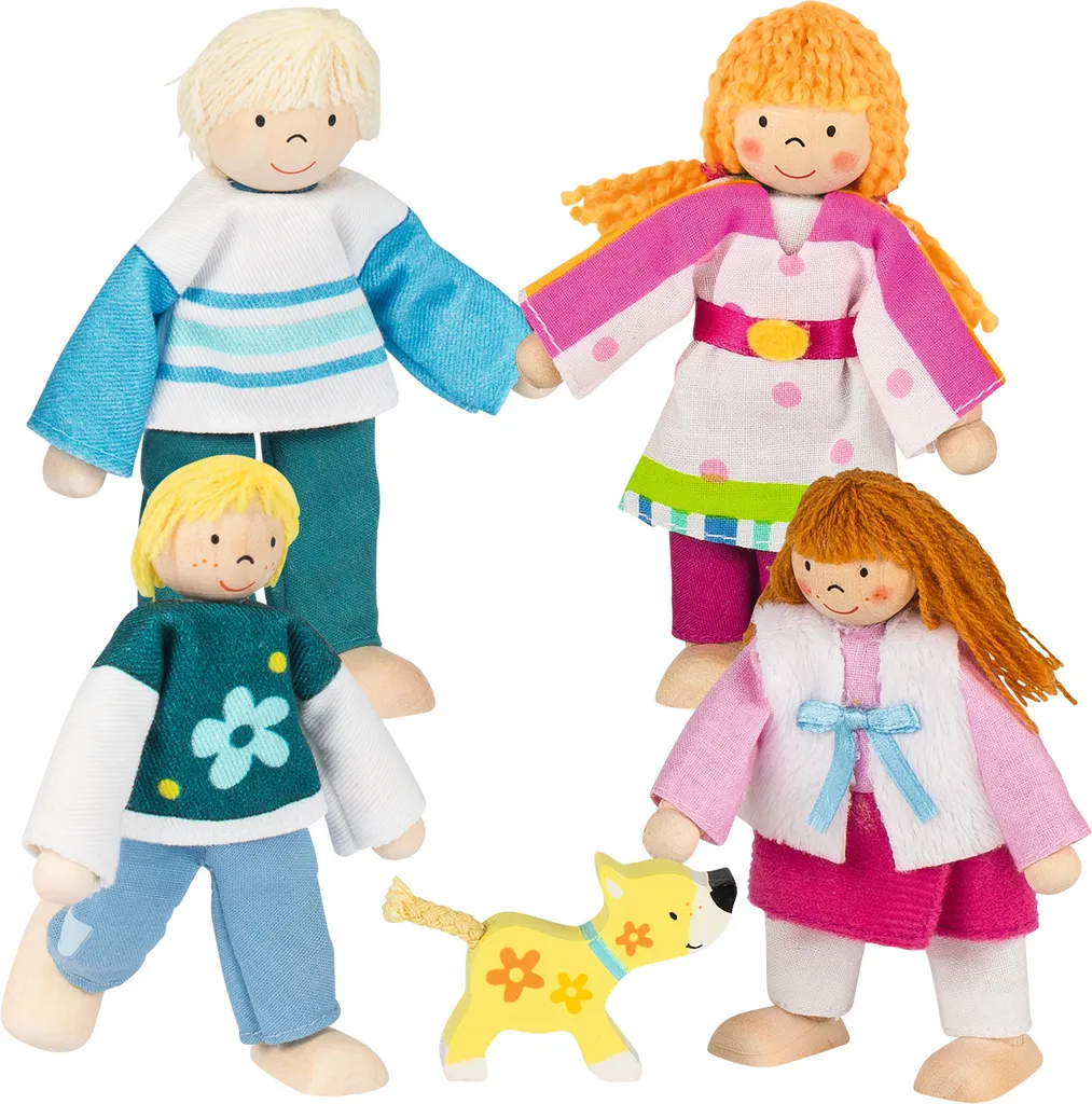 Goki 51582 Biegepuppen Familie, Susibelle, Bunt (1 Set) 4 Goki 51582 Biegepuppen Familie, Susibelle, Bunt (1 Set) – Bild 2