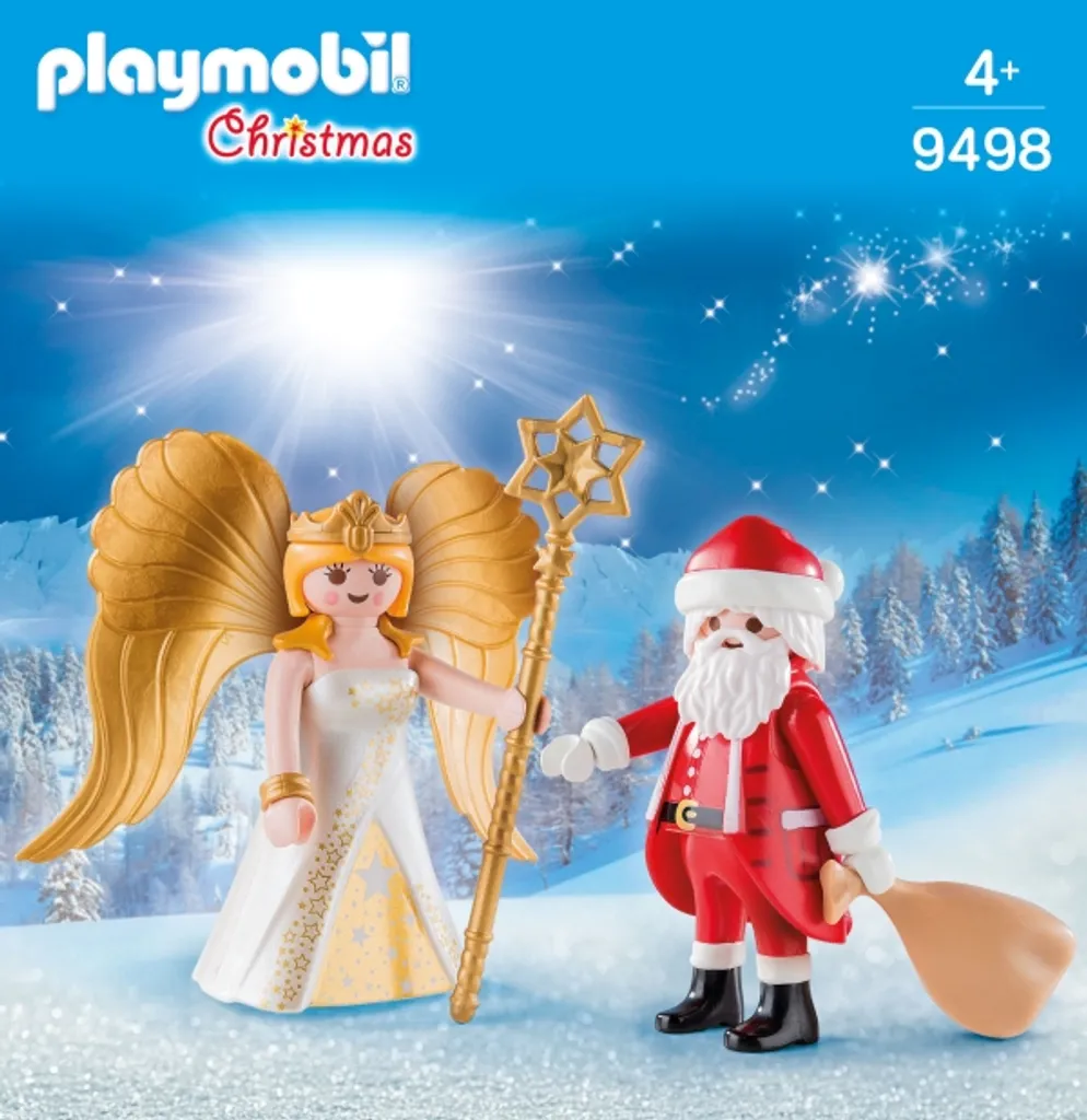 PLAYMOBIL 9498 Duo Pack Weihnachtsmann Und Engel 6 PLAYMOBIL 9498 Duo Pack Weihnachtsmann Und Engel – Bild 4