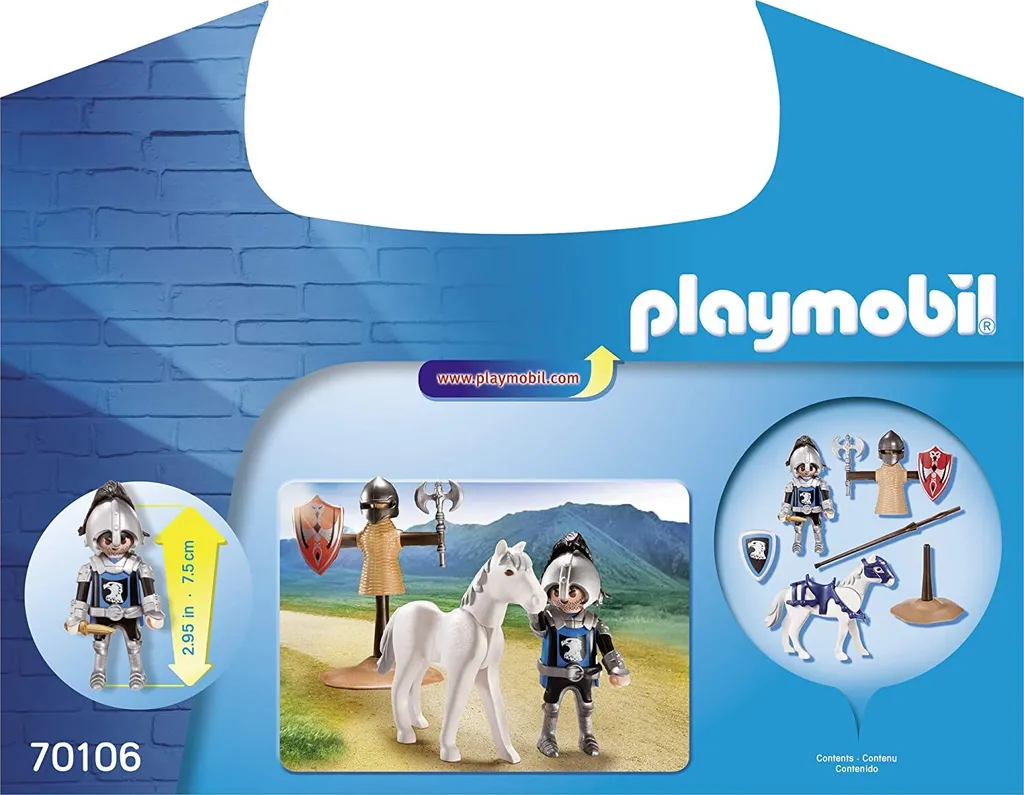 PLAYMOBIL 70106 Koffer Ritter Und Training 7 PLAYMOBIL 70106 Koffer Ritter Und Training – Bild 5