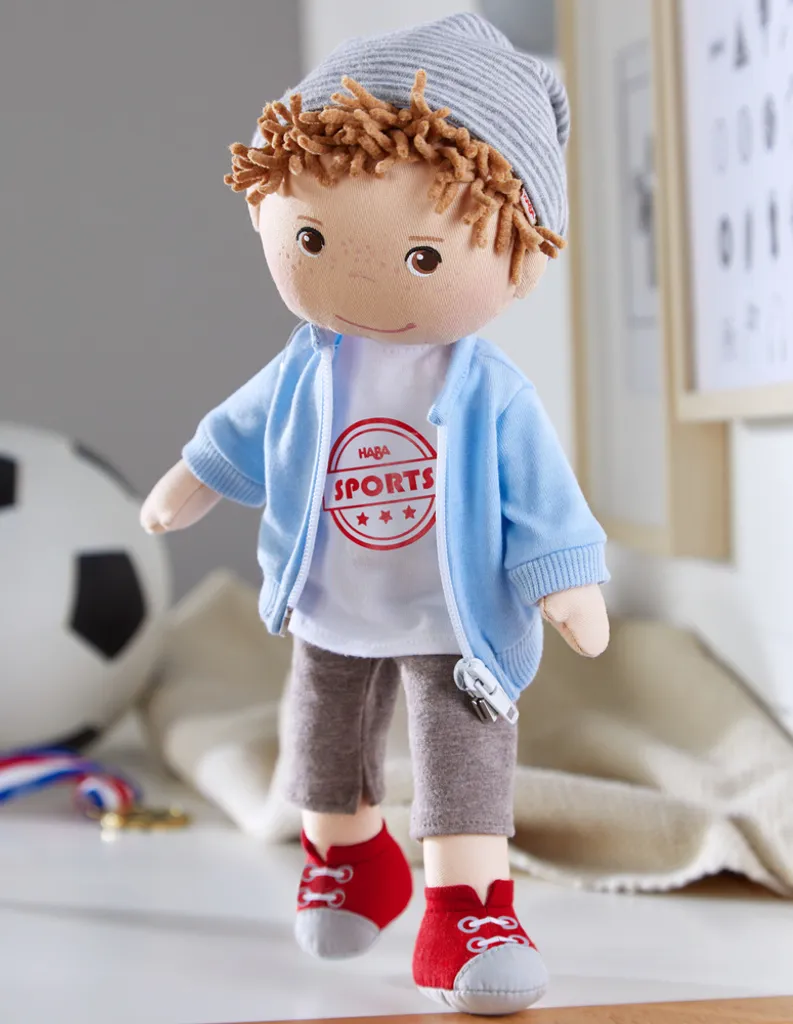 HABA 305971 Puppe Arne, 30cm, Ab 1,5 Jahren, Mit Weichem Körper 5 HABA 305971 Puppe Arne, 30cm, Ab 1,5 Jahren, Mit Weichem Körper – Bild 3
