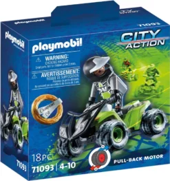 PLAYMOBIL City Action Racing- Speed Quad 71093