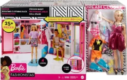 Barbie Traum Kleiderschrank Ausklappbar Mit Puppe, Zubehör Und Puppen-Kleidung -Kinderspielzeug Rabatte d9b9c96cf0cf1422f04346ff1b758bee
