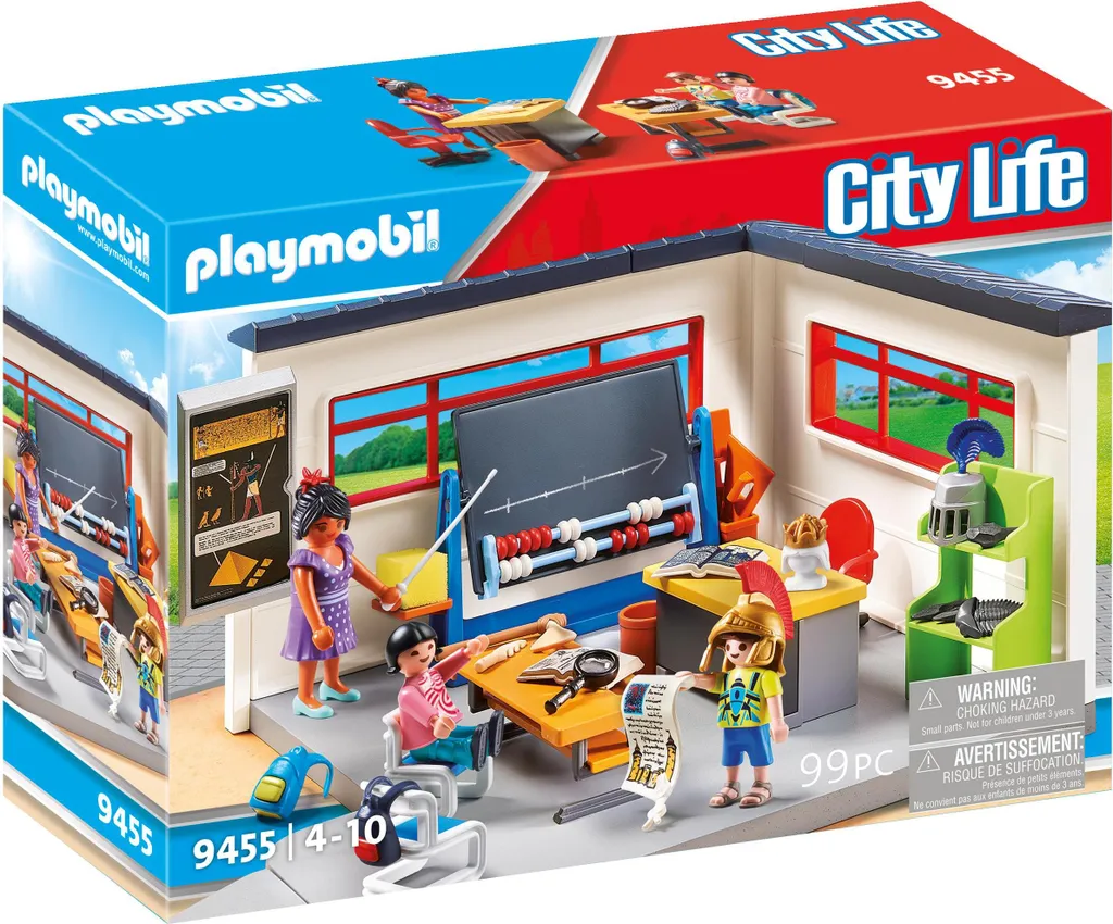 PLAYMOBIL City Life 9455 Klassenzimmer Geschichtsunterricht 3 PLAYMOBIL City Life 9455 Klassenzimmer Geschichtsunterricht