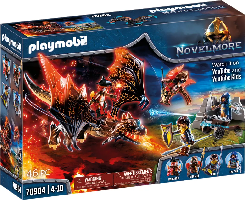 PLAYMOBIL Novelmore 70904 Novelmore Drachenattacke 2 PLAYMOBIL Novelmore 70904 Novelmore Drachenattacke