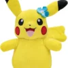 Pokemon - Plüschfigur - Pikachu Mit Blauer Blume (20cm) Kuscheltier Stofftier