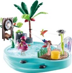 PLAYMOBIL Family Fun 70610 Spaßbecken Mit Wasserspritze -Kinderspielzeug Rabatte dee27ebbd347ac54846d224c07a8be02