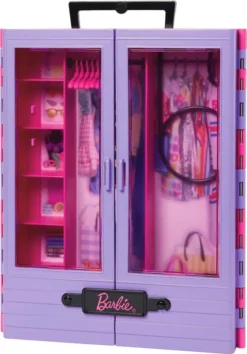 Barbie Fashionistas Kleiderschrank, 6 Kleiderbügel, Für Kinder Ab 3 Jahren -Kinderspielzeug Rabatte df76e81cc37d5109861eeefaaac2a185