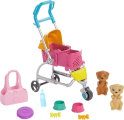 Barbie Hunde-Buggy Spielset Mit Puppe (blond), Anziehpuppe, Modepuppe -Kinderspielzeug Rabatte e083f06a0d690e4fc308322e168cc39b