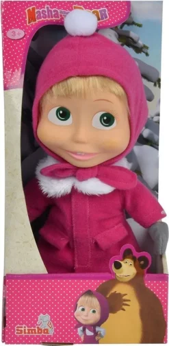 Simba Masha Weichpuppe "Winter", 23cm -Kinderspielzeug Rabatte e084bd53c50db3fd7301f22b4a77a12b