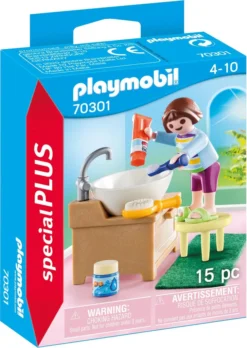 Playmobil Mädchen Beim Zähneputzen