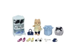 Sylvanian Families 5541 Mode Spielset Mit Karamel Hund - Puppenhaus Spielset