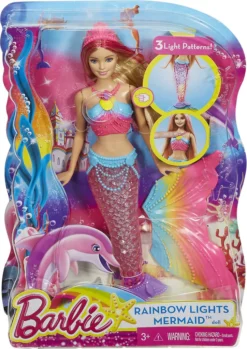 Barbie Dreamtopia Regenbogenlicht-Meerjungfrau Puppe (blond) -Kinderspielzeug Rabatte e3bed22044abcedde3b6d34bc538a3c1