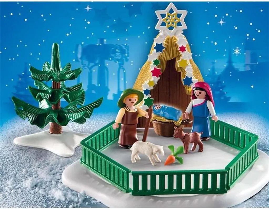 PLAYMOBIL 4885 Krippenspiel Maria Und Josef 10 PLAYMOBIL 4885 Krippenspiel Maria Und Josef – Bild 8