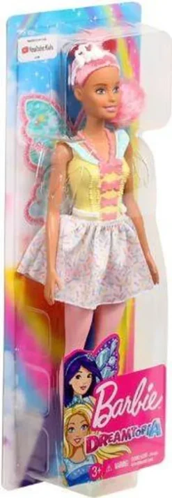 Barbie Dreamtopia Fee Puppe - Pinke Haare -Kinderspielzeug Rabatte e50f8c9fc625ca72bcc0ee2b2ae2a5b2