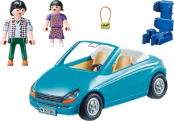 PLAYMOBIL, Papa Und Kind Mit Cabrio, City Life, 70285 -Kinderspielzeug Rabatte e57b07b5208306a58b89a5def5807fa6