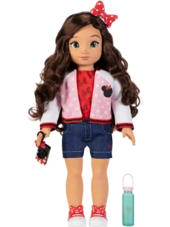 Jakks Pacific Spielwaren Disney Ily 4EVER 45cm Puppe Brunette - Minnie Inspiriert Stehpuppen Puppen Großpuppen HK22