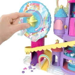 Mattel HBT13 - Polly Pocket - Regenbogen-Einhornspaß Freizeitpark -Kinderspielzeug Rabatte ea5cb886b0866ba1b3cd70b4bb801767