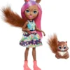 MATTEL Enchantimals Eichhörnchen-Mädchen Sancha Squirrel Puppe -Kinderspielzeug Rabatte eb487c118eed1165ac4da7dd6e2cf48a