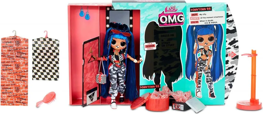 MGA Entertainment 570295PE7C L.O.L. Surprise OMG 3.8 Doll- Downtown BB 5 MGA Entertainment 570295PE7C L.O.L. Surprise OMG 3.8 Doll- Downtown BB – Bild 3