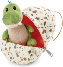 Nici 48804 Dino Baby Junge Grün Im Ei 13cm Mit Loop Plüsch Dinosaurier GREEN