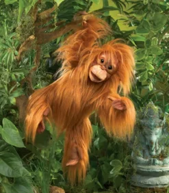 Folkmanis Affe / Baby Orang-Utan 3106 -Kinderspielzeug Rabatte efcd10b29106de4ae5ef2d717a7a9c79