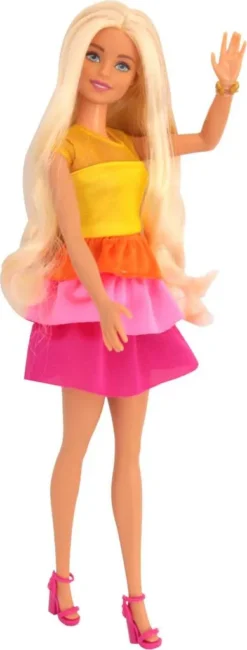 Barbie Locken-Style Puppe (blond) -Kinderspielzeug Rabatte f149735ad408a1962adf0dedcf116da7