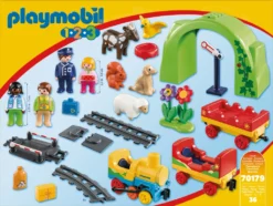 PLAYMOBIL 1.2.3. 70179 Meine Erste Eisenbahn -Kinderspielzeug Rabatte f2e6dca58c969d359a297b90fed100e4