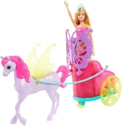 Barbie Dreamtopia Prinzessin Puppe, Pegasus Und Kutsche -Kinderspielzeug Rabatte f3985139f432ff4231110562030fddad