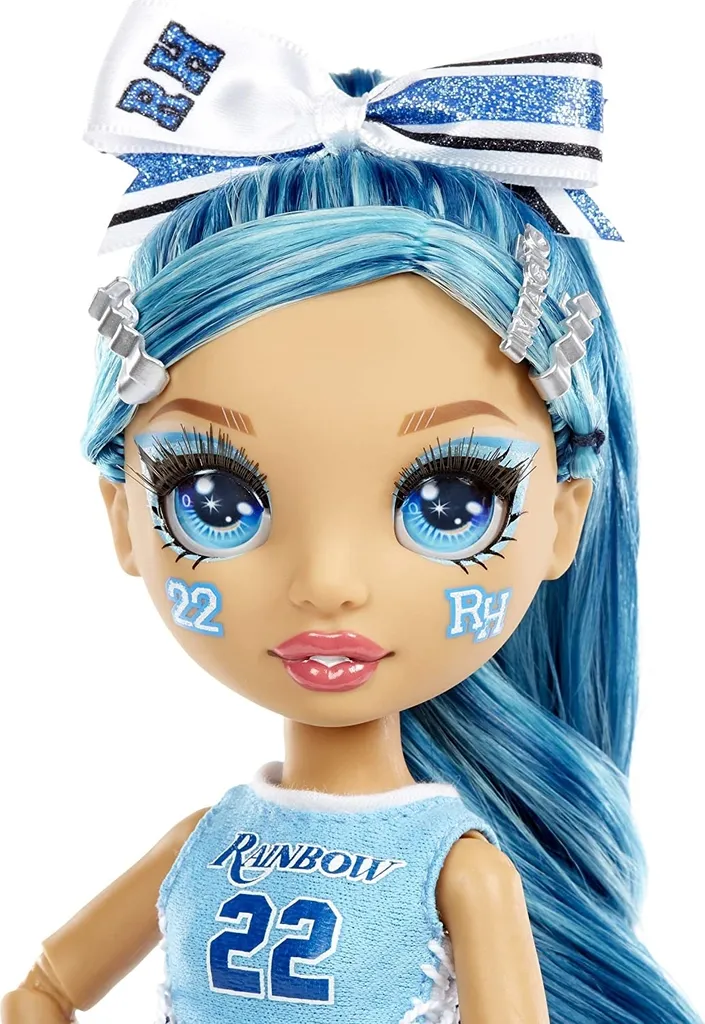 MGA Entertainment 572077EUC Rainbow High Cheer Doll - Skyler Bradshaw (Blue) 7 MGA Entertainment 572077EUC Rainbow High Cheer Doll - Skyler Bradshaw (Blue) – Bild 5