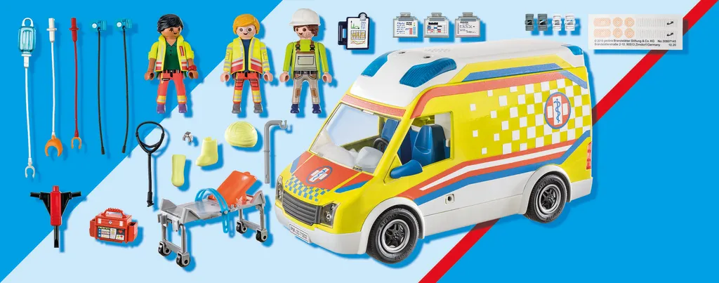 PLAYMOBIL City Life 71202 Rettungswagen Mit Licht Und Sound 5 PLAYMOBIL City Life 71202 Rettungswagen Mit Licht Und Sound – Bild 3