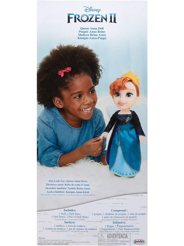 Jakks Pacific Spielwaren Die Eiskönigin 2 - Königin Anna Puppe 35 Cm Mit Krone Stehpuppen Puppen Großpuppen 8 Jakks Pacific Spielwaren Die Eiskönigin 2 - Königin Anna Puppe 35 Cm Mit Krone Stehpuppen Puppen Großpuppen – Bild 6
