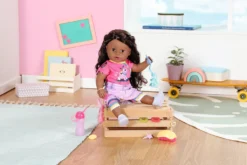 Zapf Creation BABY Born Schwester Mit Braunen Augen 43cm -Kinderspielzeug Rabatte f438a56764d63aacfa95b1268bd20695