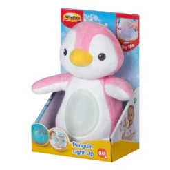 Pinguin Kuscheltier Einschlaftier Baby Einschlafhilfe Mit Licht Melodien Rosa WinFun -Kinderspielzeug Rabatte f4e1c867b6bc03601537782d94acb23b