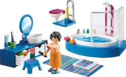 PLAYMOBIL Dollhouse 70211 Badezimmer -Kinderspielzeug Rabatte f6f25611192eee22282526190b6c6eb7