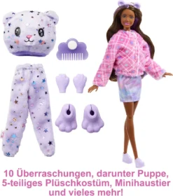 Barbie Cutie Reveal Traumland Fantasie Serie Puppe - Teddy -Kinderspielzeug Rabatte f7862be577aa3c2e39ef2d96d327965e