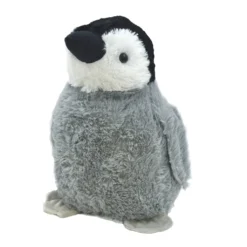 Pinguin 40 Cm Groß Kuscheltier Plüschtier Grau