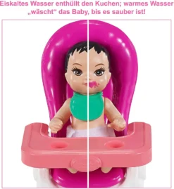 Barbie Skipper Babysitter Puppe, Geburtstag-Spielset Mit Farbwechsel -Kinderspielzeug Rabatte f7ee3c80ff65c436e19d748b2e549dff