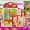 Barbie Spaß Auf Dem Bauernhof Scheunen-Spielset Mit Tieren Und Zubehör