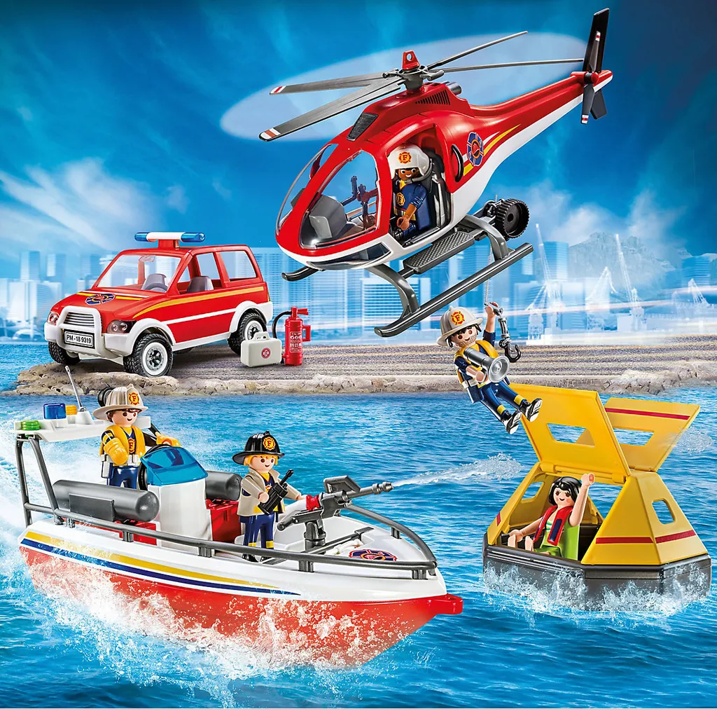 PLAYMOBIL® Spielwaren PLAYMOBIL® 9319 Feuerrettungsmission Spielfigurensets Baukasten Spielsets Weihnachten Spielzeugknaller Blackoffer2021 Playmonik Versandfrei Blackoffer2022 4 PLAYMOBIL® Spielwaren PLAYMOBIL® 9319 Feuerrettungsmission Spielfigurensets Baukasten Spielsets Weihnachten Spielzeugknaller Blackoffer2021 Playmonik Versandfrei Blackoffer2022 – Bild 2