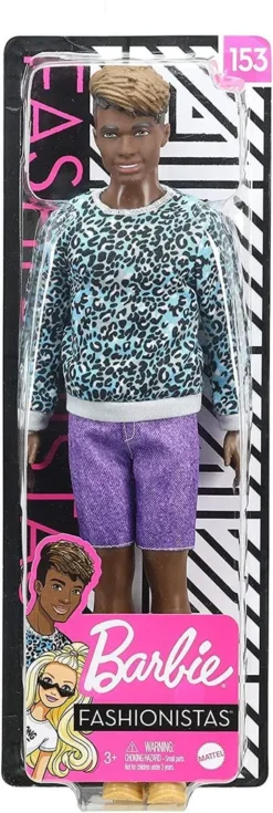 Barbie Fashionistas Ken Puppe (Dreadlocks) Mit Türkisem Pullover, Anziehpuppe -Kinderspielzeug Rabatte fa3e4388ec1650961faf039041b55943